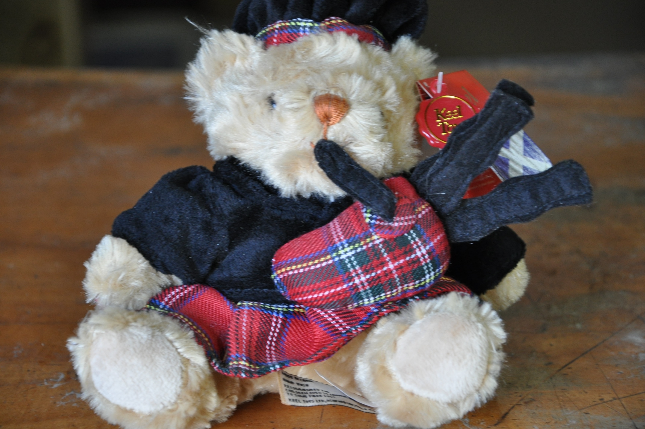 Soft Toy Teddy Piper